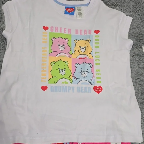 🆕️ Care Bears Pajamas - Pink and White - Picture 2 of 5